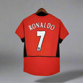 MNCHSTR UTD 2002/03 HOME X RONALDO Jersey