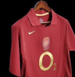 ARSNL 2005/06 HOME X HENRY Jersey
