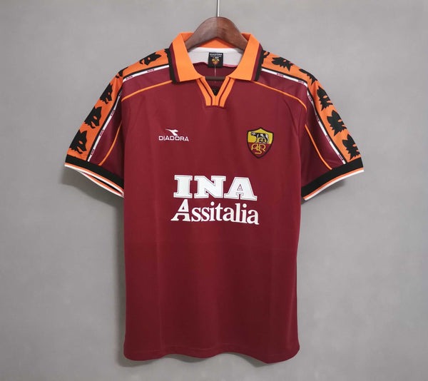 Roma 1998/99 Home Shirt Jersey