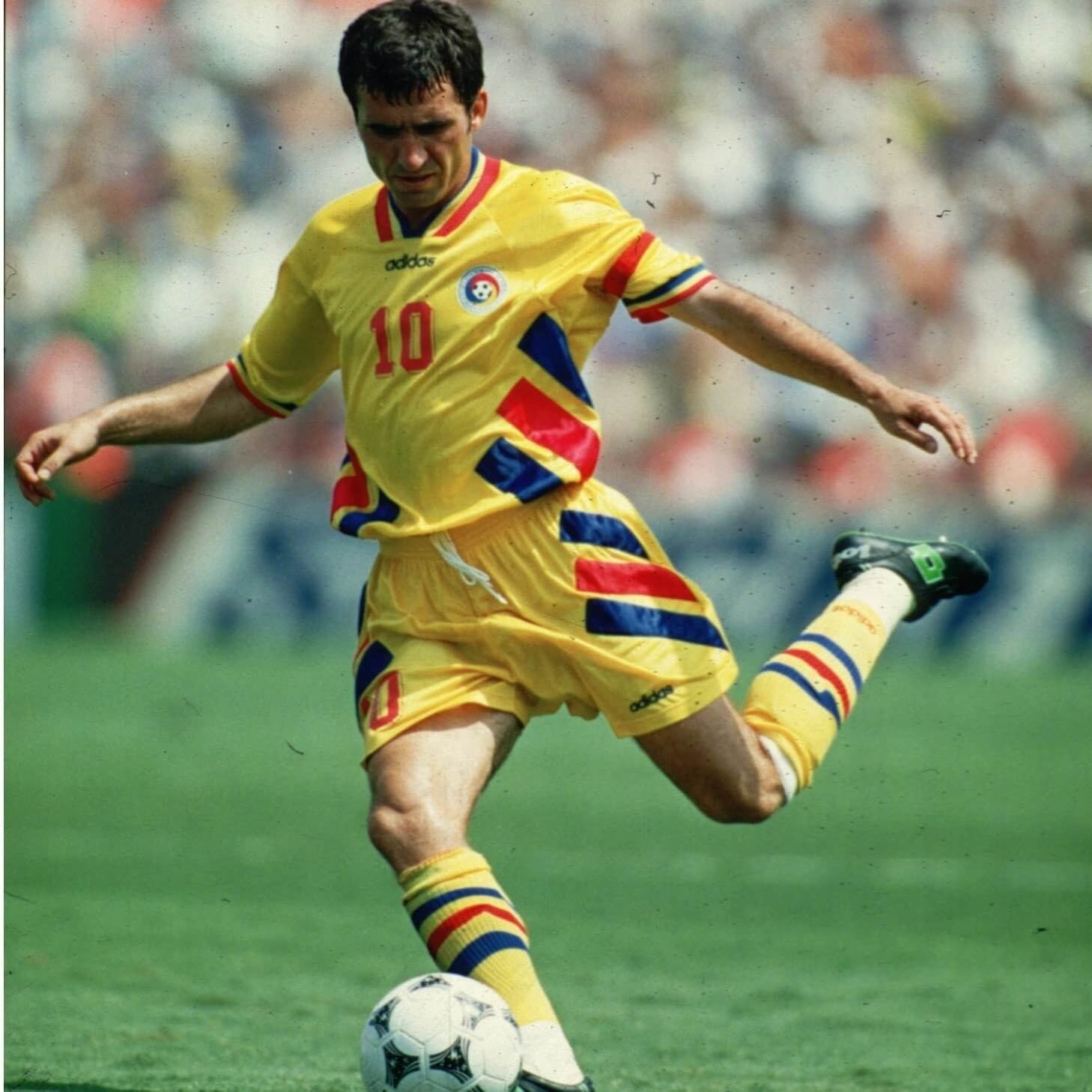 ROMANIA 1994 HOME X HAGI Jersey