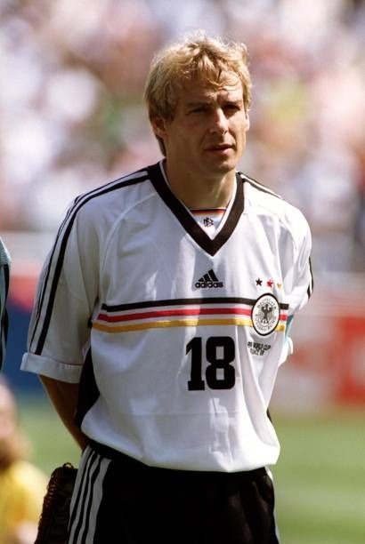 GERMANY 1998 HOME X KLINSMAN Jersey