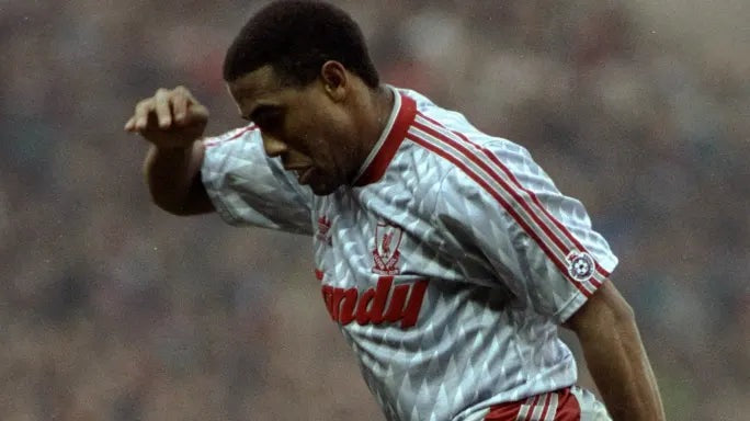 LPOOL 1989/91 AWAY X BARNES Jersey