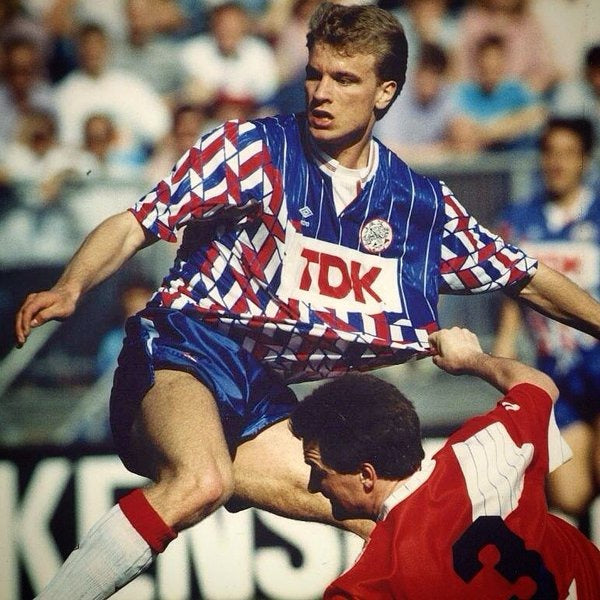 AJAX 1988/89 AWAY X BERGKAMP Jersey