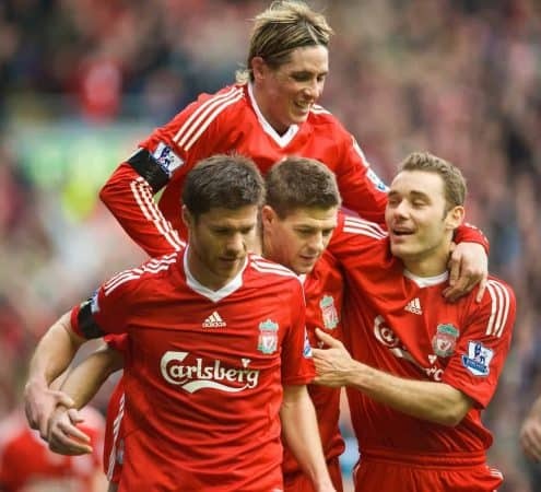 LPOOL 2008/10 (Home) Jersey