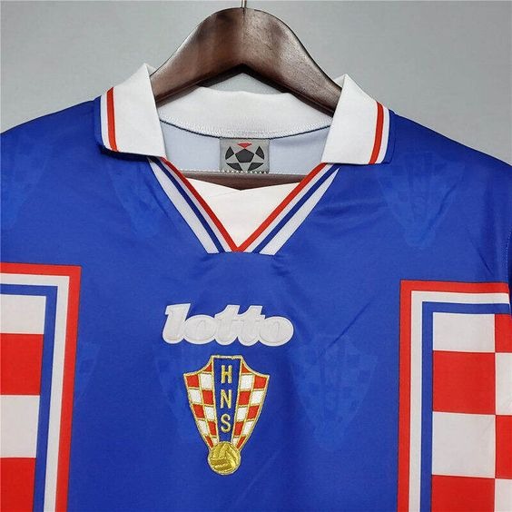 Croatia 1998 Away Shirt Jersey