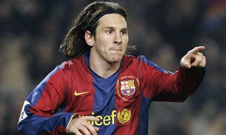 BARCELONA 2007/08 HOME X MESSI Jersey