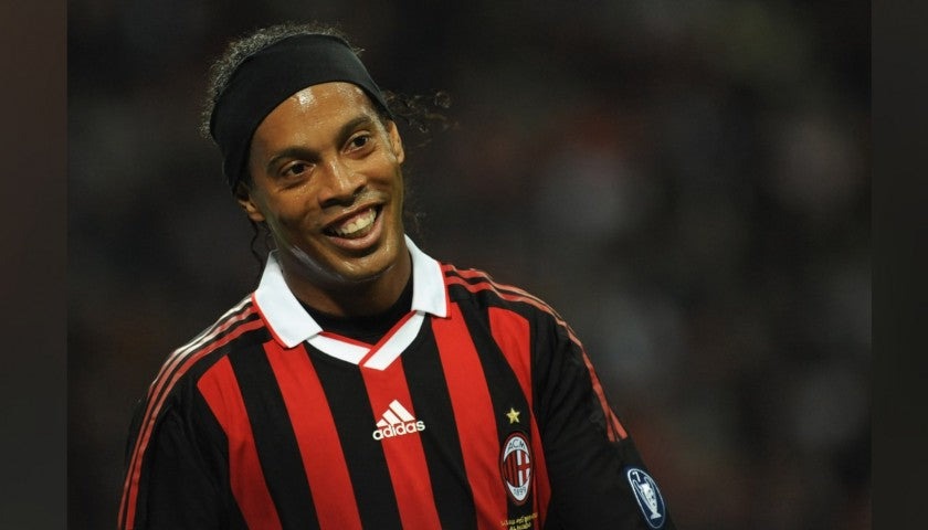 AC MILAN 2009/10 HOME x BECKHAM - LONG SLEEVE Jersey