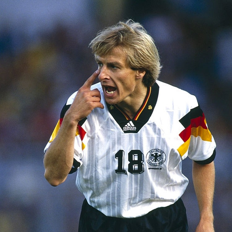 GERMANY 1992 HOME X KLINSMANN Jersey