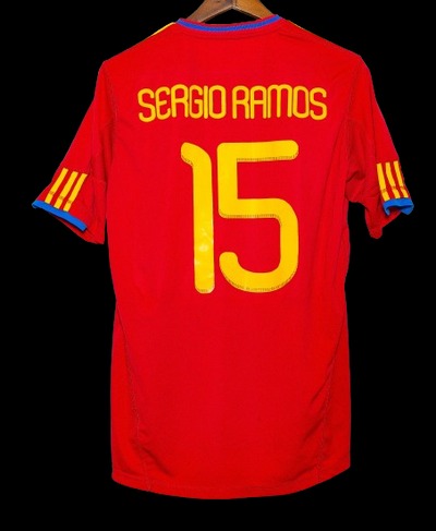Spain 2010 (Home) Jersey