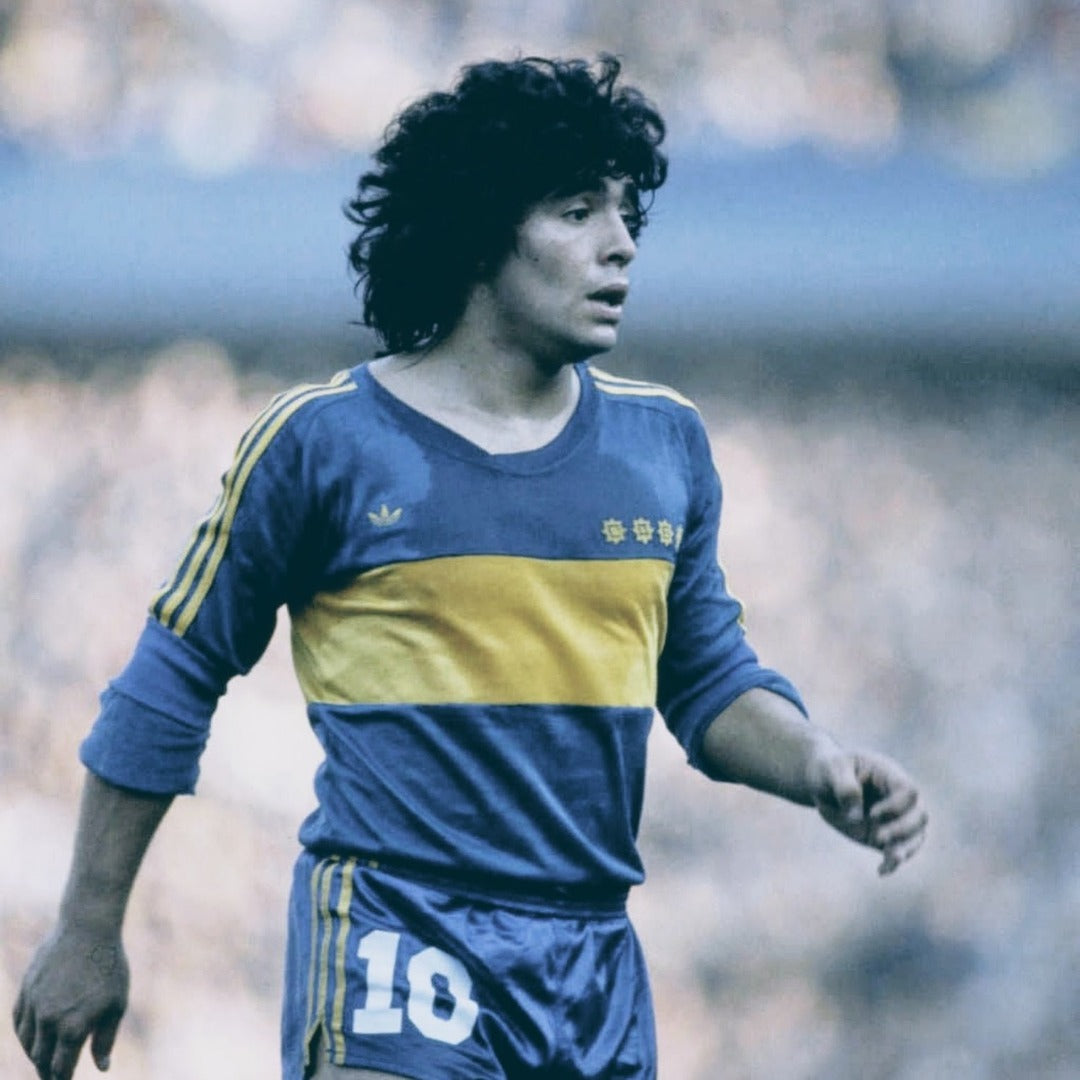 BOCA JUNIORS 1981/82 HOME x MARADONA (Long Sleeve) Jersey
