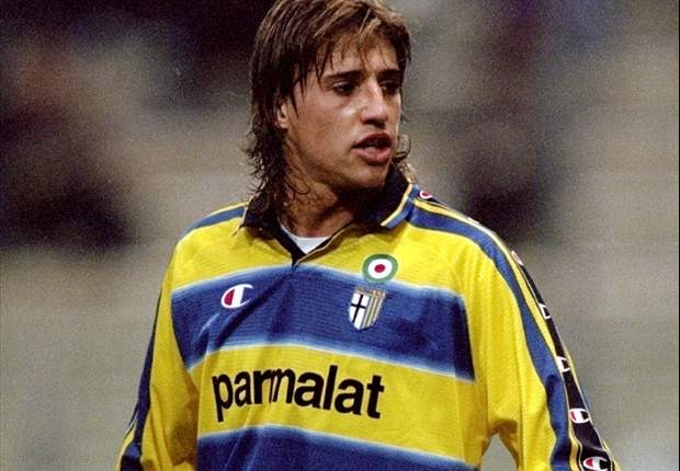 PARMA 1999/00 HOME X CRESPO Jersey