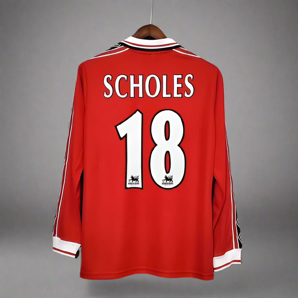 MNCHSTR UTD 1998/99 (Home) - Long Sleeve Jersey