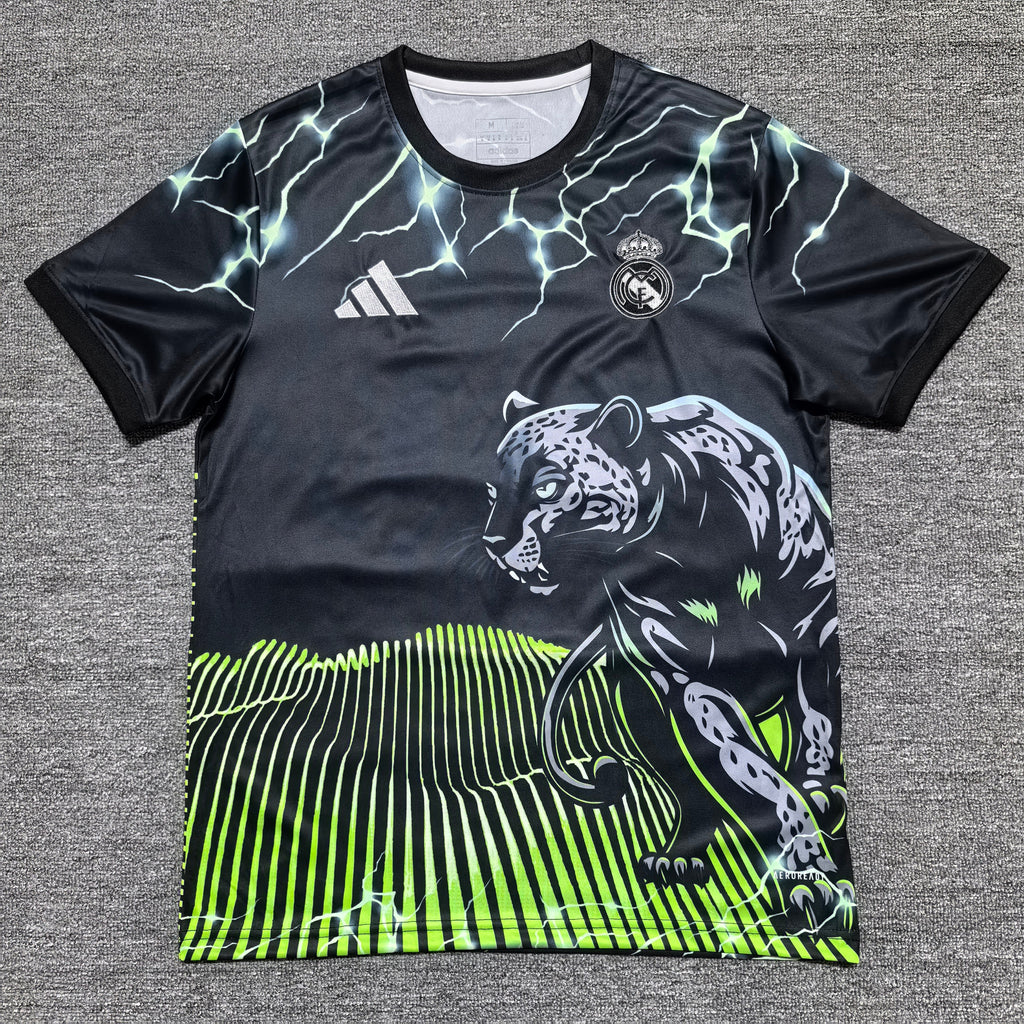 Real Madrid ¨C Panther Strike Green Edition Jersey