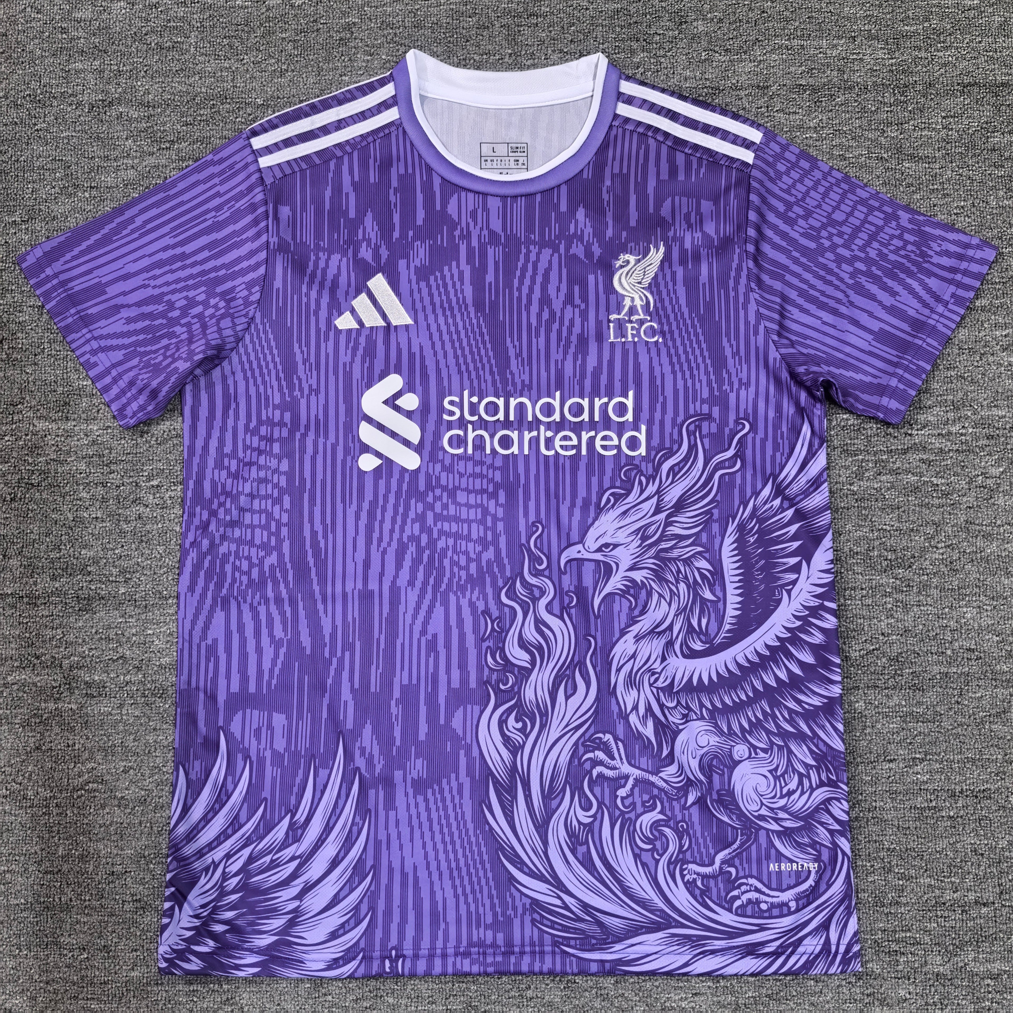 LPOOL Phoenix Rise ¨C Royal Amethyst Edition Jersey