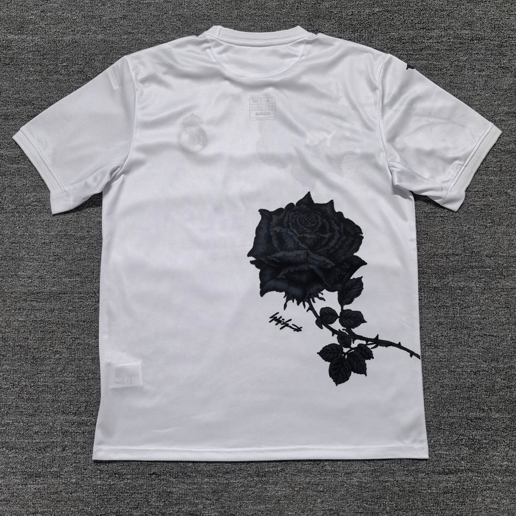 Real Madrid ¨C White Rose Edition Jersey