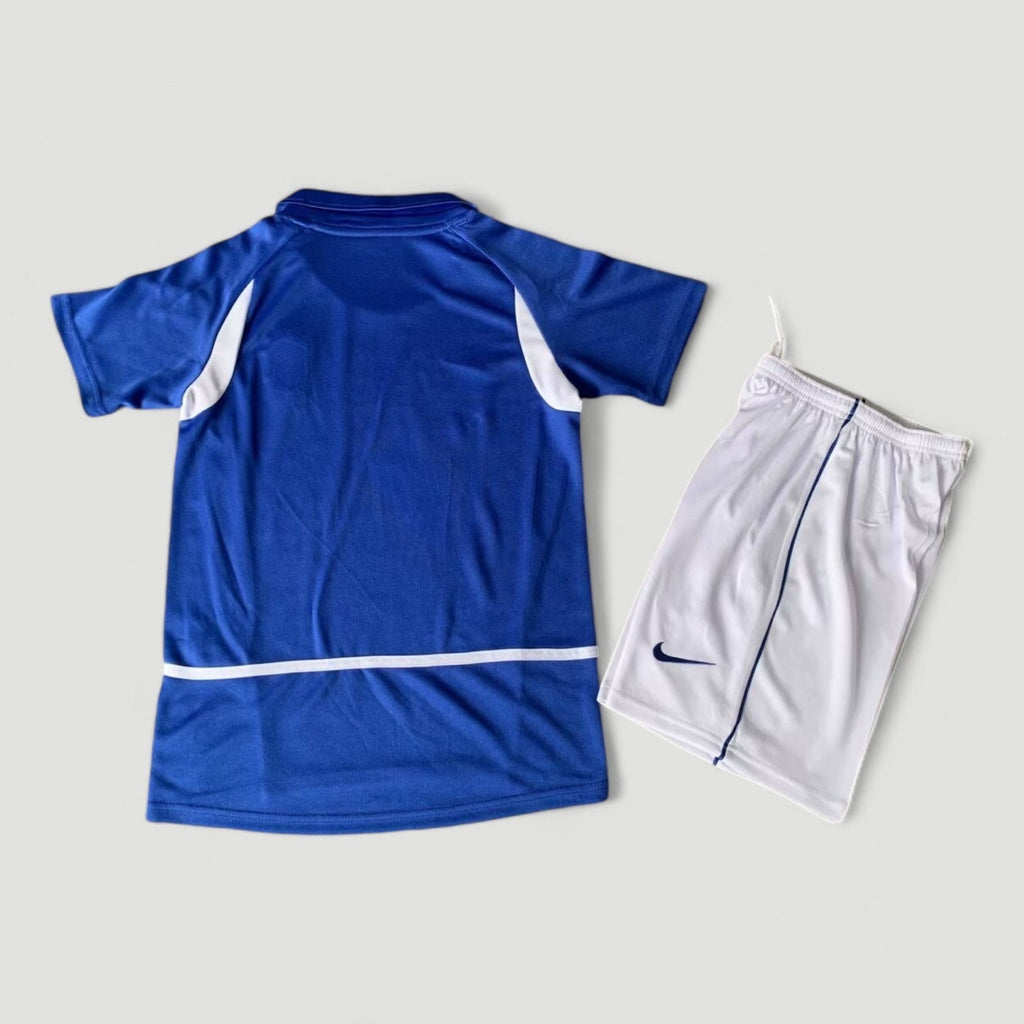 BRAZIL 2002 AWAY KIDS Jersey